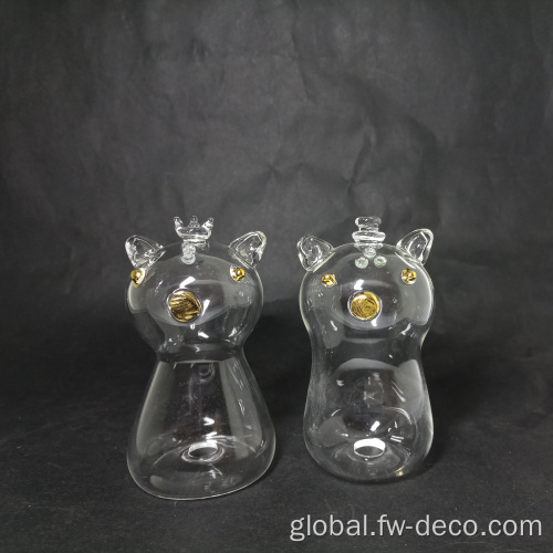 Pepper Glass Bottle glass spice salt and pepper shaker bottle set Manufactory